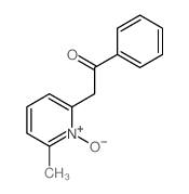 Ethanone, 2-(6-methyl-1-oxido-2-pyridinyl)-1-phenyl-结构式