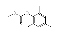 O-2,4,6-trimethylphenyl-S-methyldithiocarbonate Structure