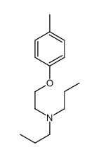 N-[2-(4-methylphenoxy)ethyl]-N-propylpropan-1-amine Structure
