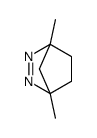 1,4-dimethyl-2,3-diazabicyclo[2.2.1]hept-2-ene结构式