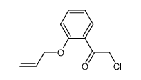 o-(allyloxy)phenacyl chloride Structure