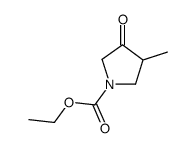 Ethyl 3-Methyl-4-oxopyrrolidine-1-carboxylate Structure