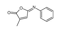 3-methyl-5-phenyliminofuran-2-one结构式