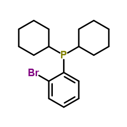 2-Bromo-dicyclohexylphenylphosphine Structure