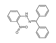 benzophenone (2-nitrophenyl)hydrazone结构式
