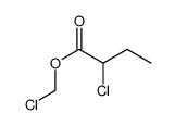 chloromethyl 2-chlorobutanoate Structure