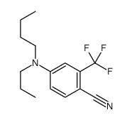 4-[butyl(propyl)amino]-2-(trifluoromethyl)benzonitrile Structure