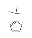 1-tert-butyl-1,3-cyclopentadiene Structure