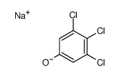sodium 3,4,5-trichlorophenolate Structure