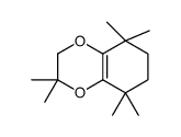 3,3,5,5,8,8-hexamethyl-6,7-dihydro-2H-1,4-benzodioxine结构式