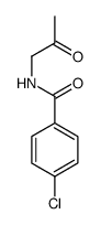 4-chloro-N-(2-oxopropyl)benzamide Structure