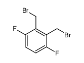 Benzene, 2,3-bis(bromomethyl)-1,4-difluoro Structure