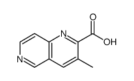 1,6-Naphthyridine-2-carboxylic acid, 3-methyl Structure