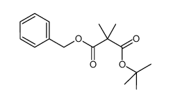 2,2-dimethylmalonic acid benzyl tert-butyl ester Structure