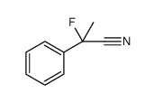Benzeneacetonitrile, α-fluoro-α-methyl Structure