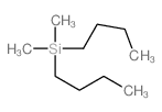 dibutyl-dimethyl-silane Structure