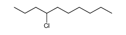 4-chlorodecane Structure