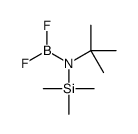 N-difluoroboranyl-2-methyl-N-trimethylsilylpropan-2-amine结构式