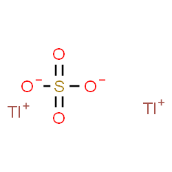 Thallium sulfate Structure