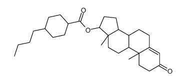 testosterone 4-n-butylcyclohexylcarboxylic acid结构式