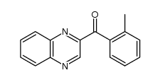 2-(o-toluoyl)quinoxaline结构式