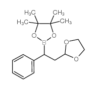 2-(1,3-Dioxolan-2-yl)-1-phenylethylboronic acid pinacol ester picture