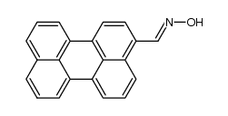perylene-3-carbaldehyde-oxime结构式