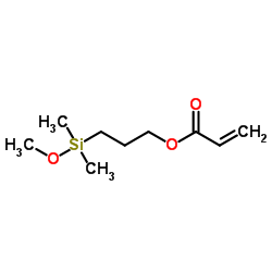 丙烯酸3-(甲氧基二甲基硅烷基)丙酯结构式
