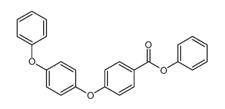 phenyl 4-(4-phenoxyphenoxy)benzoate结构式