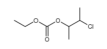 3-chlorobutan-2-yl ethyl carbonate结构式