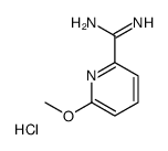 6-甲氧基吡啶甲酰胺盐酸盐结构式