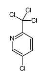 5-chloro-2-(trichloromethyl)pyridine结构式