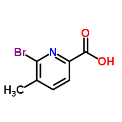 6-溴-5-甲基-吡啶-2-羧酸图片