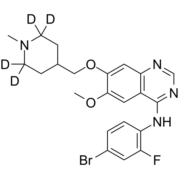 Vandetanib-d4结构式