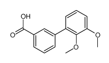 2,3-Dimethoxybiphenyl-3-carboxylic acid Structure