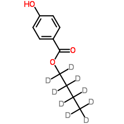 丁基对羟基苯甲酸丁酯结构式