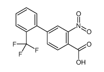 2-nitro-4-[2-(trifluoromethyl)phenyl]benzoic acid结构式