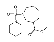 methyl 1-piperidin-1-ylsulfonylazepane-3-carboxylate Structure