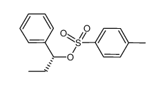 (R)-1-phenylpropyl-4-methylbenzenesulfonate Structure