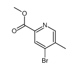 4-溴-5-甲基吡啶甲酯结构式