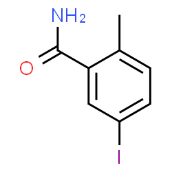 5-Iodo-2-methylbenzamide结构式