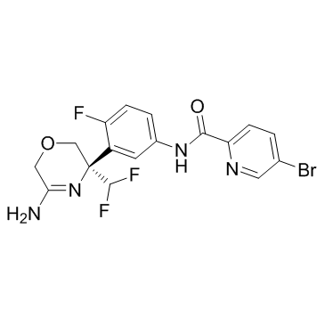 BACE-1抑制剂1结构式