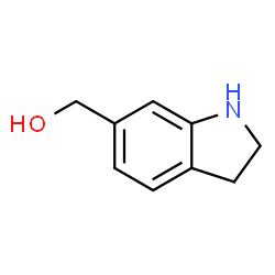 吲哚啉-6-基甲醇结构式