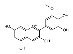 petunidin chloride结构式