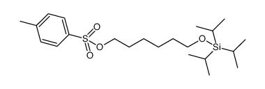 O-p-toluenesulfonyl-O'-triisopropylsilylhexane-1,6-diol Structure