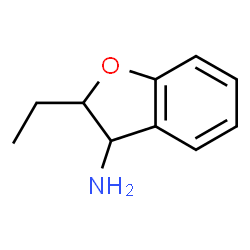 2-乙基-2,3-二氢苯并呋喃-3-胺结构式