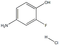 4-氨基-2-氟苯酚盐酸盐结构式