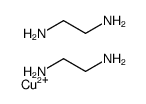 copper,2-azanidylethylazanide Structure