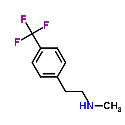 N-Methyl-2-[4-(trifluoromethyl)phenyl]ethanamine Structure