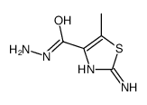2-amino-5-methyl-1,3-thiazole-4-carbohydrazide Structure